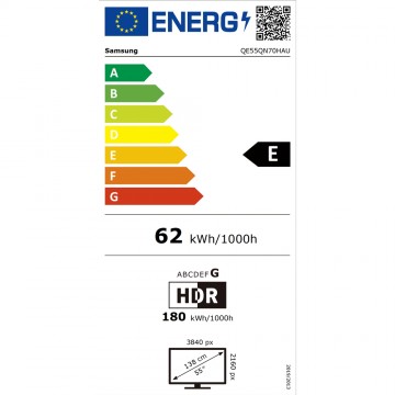 Samsung Neo QLED QE55QN70H Smart Τηλεόραση 55" 4K UHD Mini LED HDR (2026)